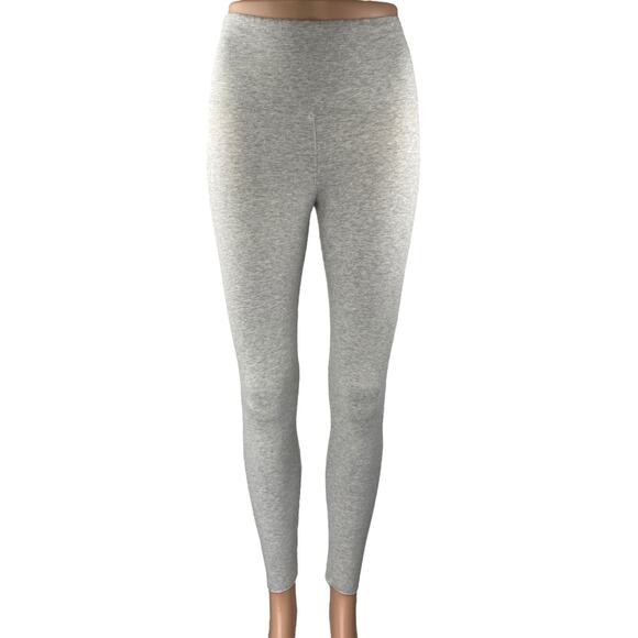 Aritzia TNA Heather Gray High Rise Yoga Workout Athletic Leggings Pants Size M - Picture 1 of 4